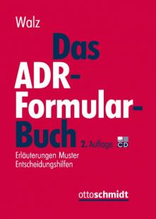 Das ADR-Formularbuch