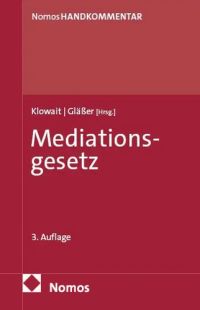 Mediationsgesetz Kommentar