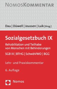 Sozialgesetzbuch IX. Lehr- und Praxiskommentar