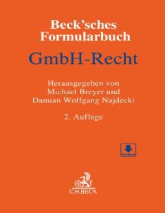 Becksches Formularbuch GmbH-Recht