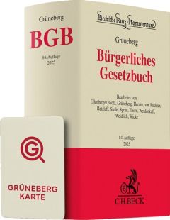 Grüneberg BGB Chat-Book 2025