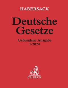 Habersack Deutsche Gesetze. Gebundene Ausgabe I/2024