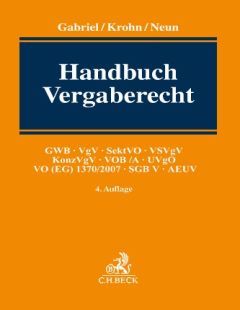 Handbuch Vergaberecht