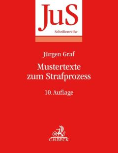 Mustertexte zum Strafprozess