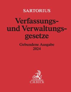 Sartorius Verfassungs- und Verwaltungsgesetze. Gebundene Ausgabe 2024
