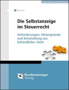 Die Selbstanzeige im Steuerrecht