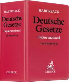 Habersack Deutsche Gesetze. Ergänzungsband | Bücher Für Anwälte