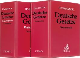 Habersack Deutsche Gesetze. Kombi-Angebot | Bücher Für Anwälte